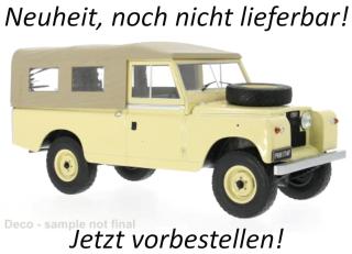 Land Rover Series II 109, beige, 1959 MCG 1:18 Metallmodell, Türen und Hauben nicht zu öffnen Availability unknown
