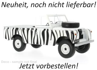 Land Rover Series II 109, weiss/schwarz, 1959 MCG 1:18 Metallmodell, Türen und Hauben nicht zu öffnen Date de parution inconnue
