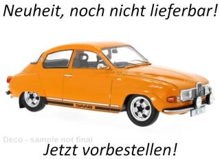 Saab 96 V4, orange, 1970 MCG 1:18 Metallmodell, Türen und Hauben nicht zu öffnen  Liefertermin nicht bekannt
