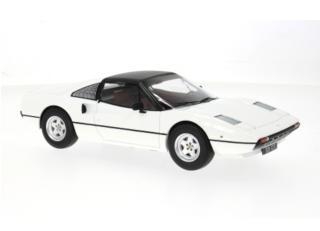 Ferrari 308 GTS, weiss, 1977 MCG 1:18 Metallmodell, Türen und Hauben nicht zu öffnen