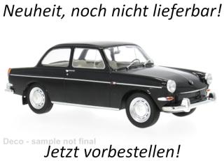 VW 1500 S (Typ 3), schwarz, 1963 MCG 1:18 Metallmodell, Türen und Hauben nicht zu öffnen Date de parution inconnue