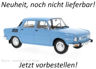 Skoda 100, hellblau, 1969 MCG 1:18 Metallmodell, Türen und Hauben nicht zu öffnen Liefertermin nicht bekannt