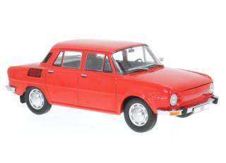 Skoda 100, rot, 1969 MCG 1:18 Metallmodell, Türen und Hauben nicht zu öffnen
