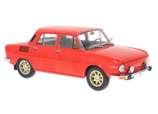 Skoda 100, rot, 1969 MCG 1:18 Metallmodell, Türen und Hauben nicht zu öffnen