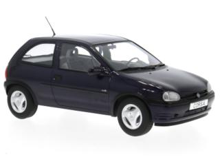 Opel Corsa B Atlanta, dunkelblau (Metallic) 1993 MCG 1:18 Metallmodell, Türen und Hauben nicht zu öffnen