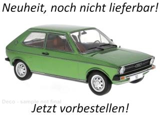 Audi 50, grün, 1975 MCG 1:18 Metallmodell, Türen und Hauben nicht zu öffnen  Availability unknown