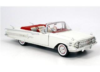 Chevrolet Impala 1960 weiß MotorMax 1:18