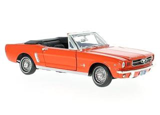 Ford Mustang 1/2 1964 orange MotorMax 1:18