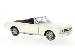 Ford Mustang Convertible 1964 1/2 weiß    MotorMax 1:18