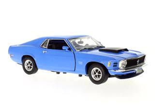 Ford Mustang Boss 429 1970 blau MotorMax 1:18