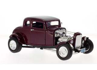 Ford Coupe 1932 purple (ohne Motorhaube) MotorMax 1:18