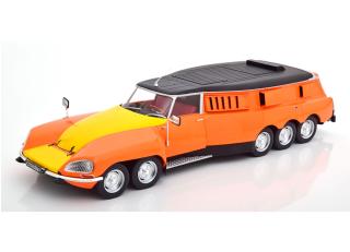 Citroen DS PLR Michelin Testcar Mille Pattes 1972  CMR 1:18 Metallmodell (Motorhaube... nicht zu öffnen!)