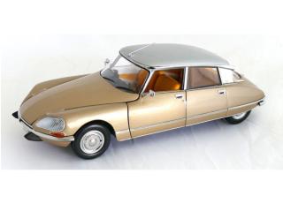 Citroën DS 23 Pallas (1974) - SABLE METALLISE / silver top "Limited 1000 pieces" Norev 1:18 Metallmodell 2 Türen und Motorhaube zu öffnen!