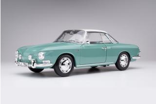Volkswagen Karmann Ghia Typ 34 Pacific green / white roof Limitiert auf 1000 Stück Norev 1:18 Metallmodell 2 Türen, Motorhaube und Kofferraum zu öffnen!  Lieferbar ab Mitte März 2026
