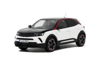 OPEL MOKKA-E GS LINE JADE WHITE G20 2021 OttO mobile 1:18 Resinemodell (Türen, Motorhaube... nicht zu öffnen!)