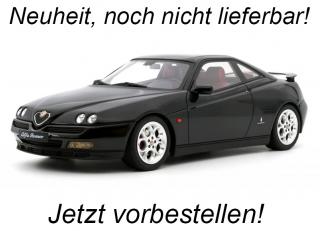 Alfa Romeo GTV V6 (916) 2000 schwarz OttO mobile 1:18 Resinemodell (Türen, Motorhaube... nicht zu öffnen!) <br> Lieferbar ab Ende Mai 2024