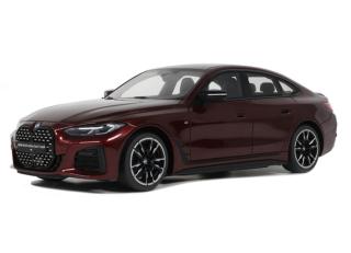 BMW M440I XDRIVE GRAN COUPE AVENTURIN RED III METALLIC INDIVIDUAL  OttO mobile 1:18 Resinemodell (Türen, Motorhaube... nicht zu öffnen!)