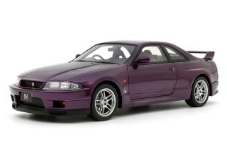 Nissan Skyline GT-R R33 V-Spec Midnight Purple 1995 OttO mobile 1:18 Resinemodell (Türen, Motorhaube... nicht zu öffnen!)