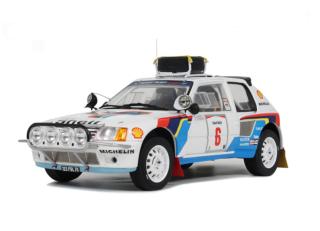 PEUGEOT 205 T16 #6 T. SALONEN RALLY SAFARI 1985 OttO mobile 1:18 Resinemodell (Türen, Motorhaube... nicht zu öffnen!)