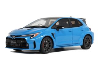 TOYOTA COROLLA GR CIRCUIT EDITION FLAME BLUE 2022 OttO mobile 1:18 Resinemodell (Türen, Motorhaube... nicht zu öffnen!)
