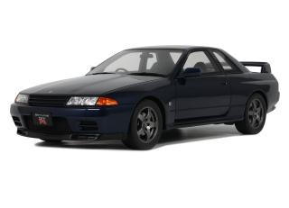 Nissan Skyline GT-R (BNR32) Dark Blue Pearl TH1 1993 OttO mobile 1:18 Resinemodell (Türen, Motorhaube... nicht zu öffnen!)