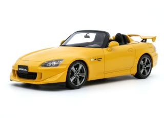 Honda S2000 CR - New Indy Yellow Pearl 2007 OttO mobile 1:18 Resinemodell (Türen, Motorhaube... nicht zu öffnen!)