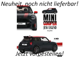 MINI COOPER JCW LEGEND GREY 2024 OttO mobile 1:18 Resinemodell (Türen, Motorhaube... nicht zu öffnen!) Lieferbar ab Anfang Juli 2026
