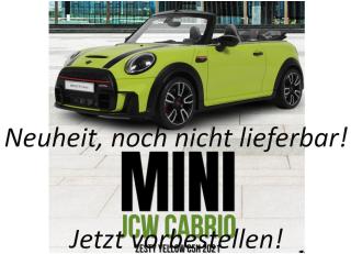 MINI JCW CABRIO ZESTY YELLOW C5H 2021 OttO mobile 1:18 Resinemodell (Türen, Motorhaube... nicht zu öffnen!) Available from early June 2026