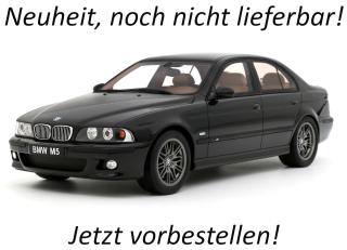 BMW E39 M5 BLACK SAPHIRE METALLIC 475 2000 OttO mobile 1:18 Resinemodell (Türen, Motorhaube... nicht zu öffnen!) Disponible à partir de début septembre 2026