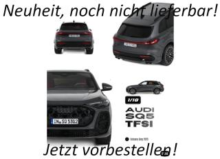Audi SQ5 TFSI - Volcano Grey 2025 OttO mobile 1:18 Resinemodell (Türen, Motorhaube... nicht zu öffnen!) Lieferbar ab Anfang Januar 2027