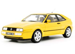 VW VOLKSWAGEN CORRADO G60 YELLOW NUGGET 198 "Otto Pro" OttO mobile 1:18 Resinemodell (Türen, Motorhaube... nicht zu öffnen!)