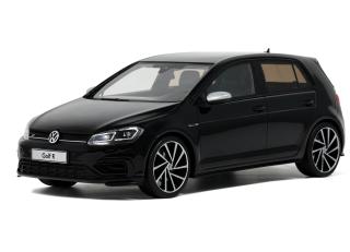 Volkswagen Golf VII R 5 doors 2017 black OttO mobile 1:18 Resinemodell (Türen, Motorhaube... nicht zu öffnen!)