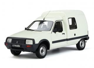 CITROEN C15 E WHITE 1990 OttO mobile 1:18 Resinemodell (Türen, Motorhaube... nicht zu öffnen!)