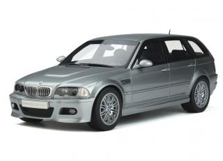 BMW E46 Touring M3 2000 Concept Chrome Shadow Metallic OttOmobile 1:18 Resinemodell (Türen, Motorhaube... nicht zu öffnen!)