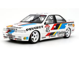 Peugeot 405 MI16 BTCC 1992 #45 Team: Peugeot Talbot Sport Robb Gravett OttO mobile 1:18 Resinemodell (Türen, Motorhaube... nicht zu öffnen!)  Available from mid June 2025