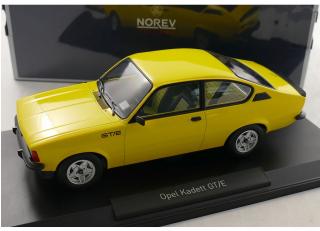 Opel Kadett GT/E - yellow with ATS wheels! Limitiert auf 1200 Stück Norev 1:18 Metallmodell (Türen/Hauben nicht zu öffnen!)