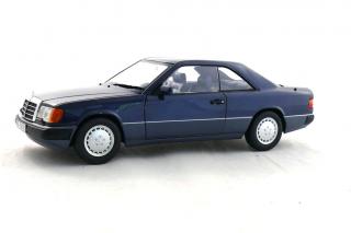 Mercedes 300 CE-24 Coupé 1990 - nautical blue Limitiert auf 1000 Stück Norev 1:18 Metallmodell Türen, Motorhaube und Kofferraum zu öffnen!