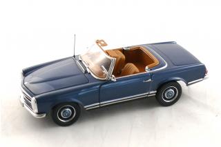 Mercedes 230 SL (1963) Color Code DB 387 (blue metallic) \"Limited 1000 pieces\"  Norev 1:18 Metallmodell Türen, Motorhaube und Kofferraum zu öffnen!