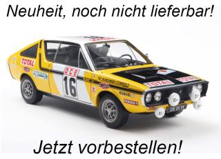 Renault 17 PH.1 #23 gelb S1803709 Solido 1:18 Metallmodell Liefertermin nicht bekannt (nicht vor 1. Quartal 2026)
