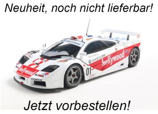 McLAREN F1 GTR #01 weiß Solido 1:18 Metallmodell Liefertermin nicht bekannt (nicht vor 4. Quartal 2025)