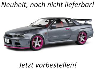 Nissan Skyline GT-R F34 1999 grau S1804310 Solido 1:18 Metallmodell Liefertermin nicht bekannt