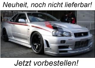 Nissan Skyline (R34) GT-R Z Tune 1999 Silver S1804312 Solido 1:18 Metallmodell Date de parution inconnue (pas avant le 4. trimestre 2025)