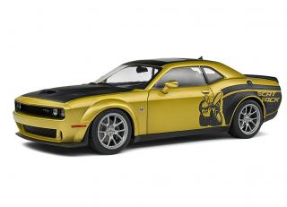 Dodge Challenger R/T Scat Pack Widebody Streetfighter - Goldrush Gold S1805707 Solido 1:18 Metallmodell