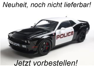 Dodge Challenger R/T Scat Pack Widebody Highway Police 2023 S1805715 Solido 1:18 Metallmodell Liefertermin nicht bekannt (nicht vor 4. Quartal 2025)