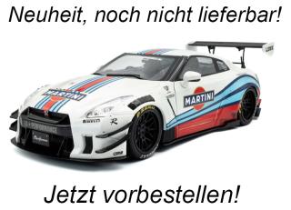 Nissan GT-R W/LIBERTY Martini weiß S1805819 Solido 1:18 Metallmodell  Liefertermin nicht bekannt (nicht vor 1. Quartal 2026)