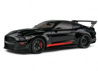 Ford Shelby Mustang GT500 Code Red 2022 schwarz Solido 1:18 Metallmodell
