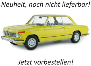 BMW 1602 GULF YELLOW 1973 S1808605 Solido 1:18 Metallmodell Liefertermin nicht bekannt