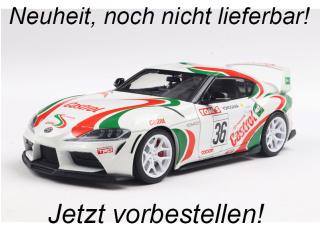 Toyota GR Supra Racing Tribute 2024  S1809007 Solido 1:18 Metallmodell Availability unknown (not before Q4 2025)