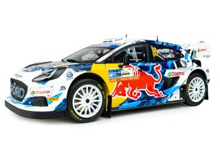 FORD PUMA RALLY1 HYBRID WHITE 16 FOURMAUX/CORIA WRC RALLY JAPAN 2024 S1809508 Solido 1:18 Metallmodell  Lieferbar ab Ende Oktober 2026