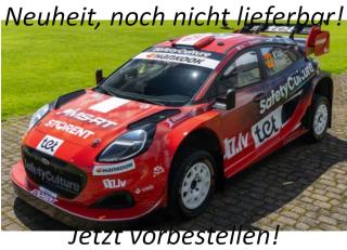 FORD PUMA RALLY1 HYBRID RED #22 M.SESKS / R.FRANCIS DELFI RALLY ESTONIA 2025 S1809510 Solido 1:18 Metallmodell Availability unknown (not before June 2026)